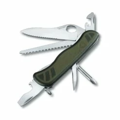 Victorinox Swiss Soldier's Knife - Green/Black Blistered
