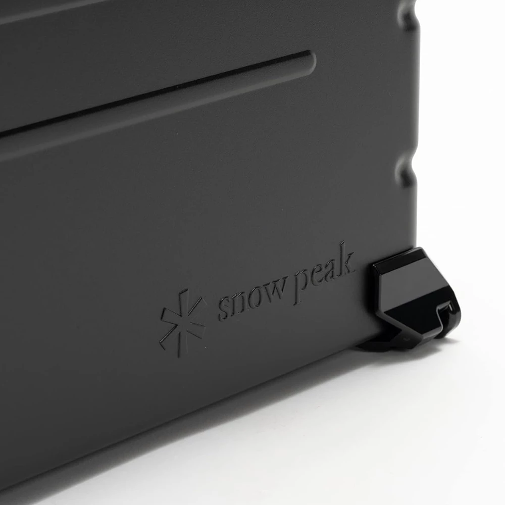 Snow Peak Stacking Shelf Container 50 Black Limited Edition - Image 4