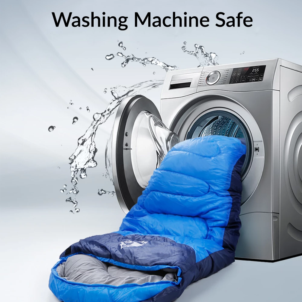 Hewolf Camping Sleeping Bag 1.3 - Green - Image 3