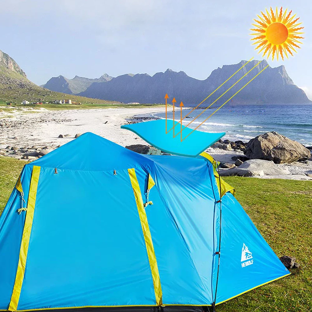 Hewolf Camping Tent 4P - Image 3