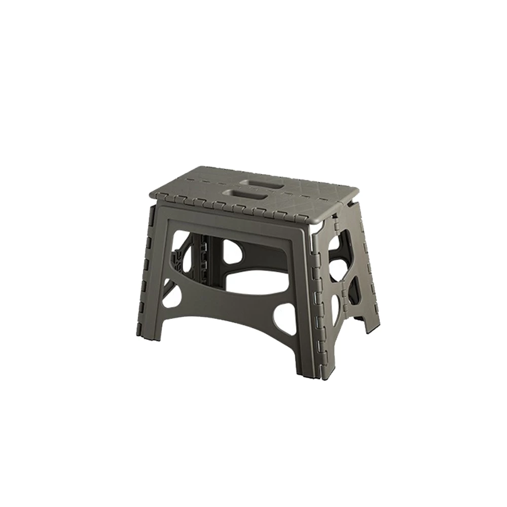 Tenma Low Leg Portable Folding Stool Army Green - Image 3