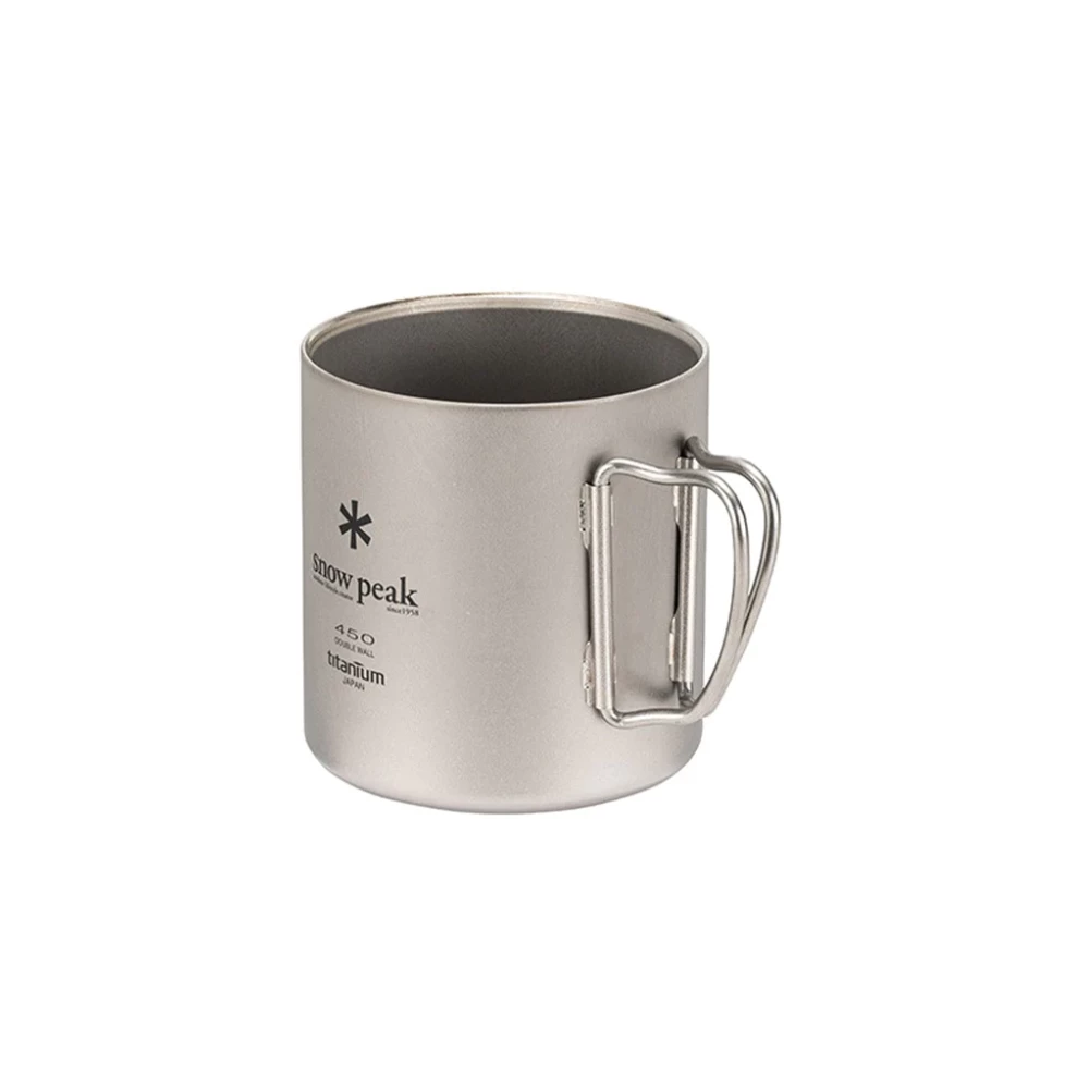 Snow Peak Ti-Double 450 Mug - Image 2