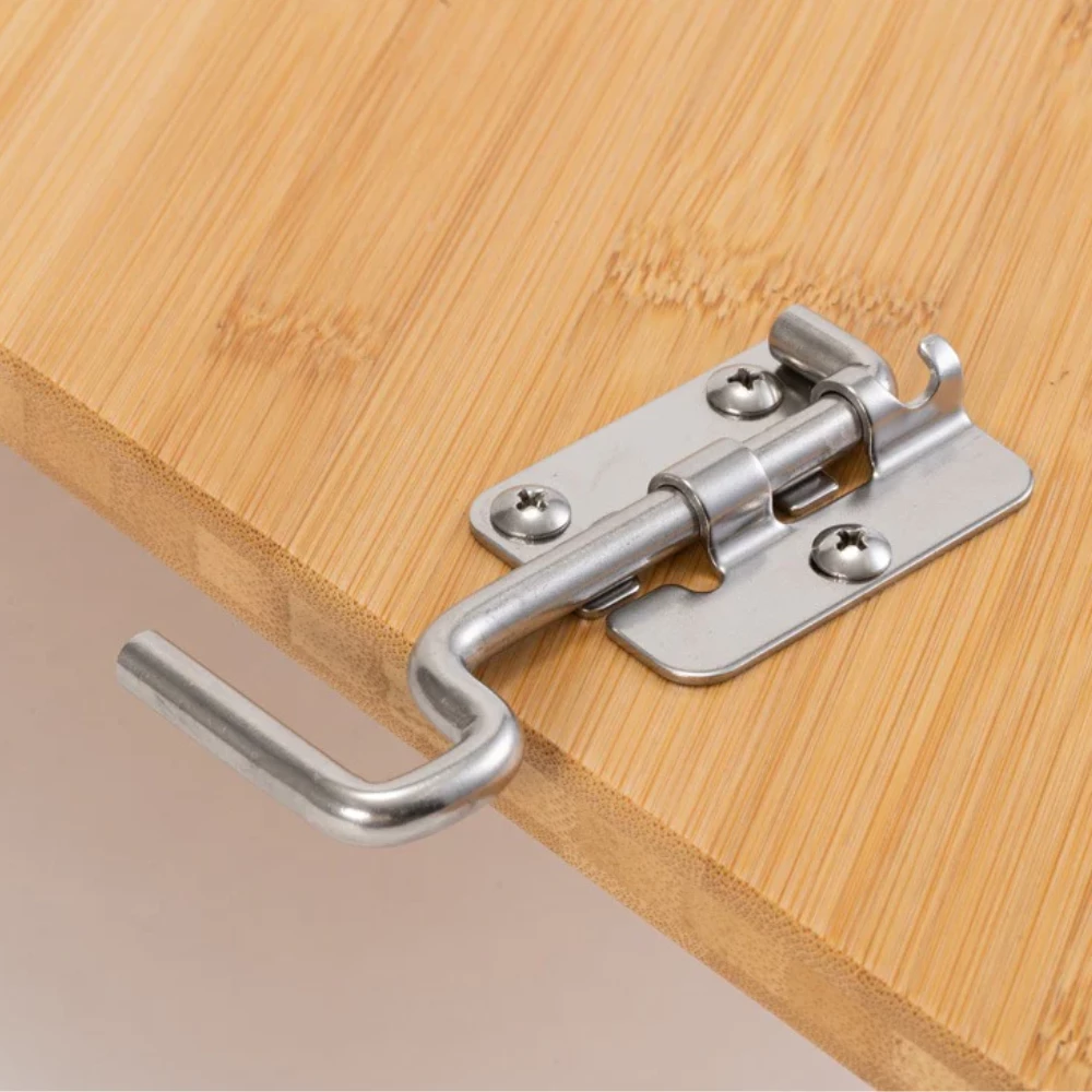 Snow Peak Bamboo IGT Table Left Open - Image 3