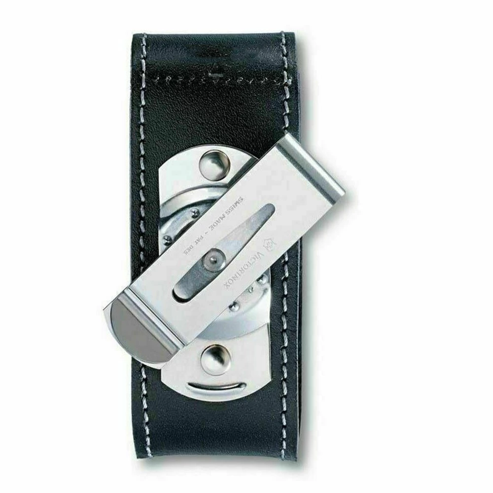Victorinox Leather Belt Pouch With Clip - Rotating - Image 3