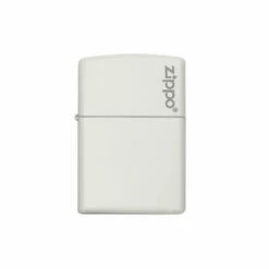 Zippo 214ZL White Matte With Zippo Logo - Refillable Windproof Lighter