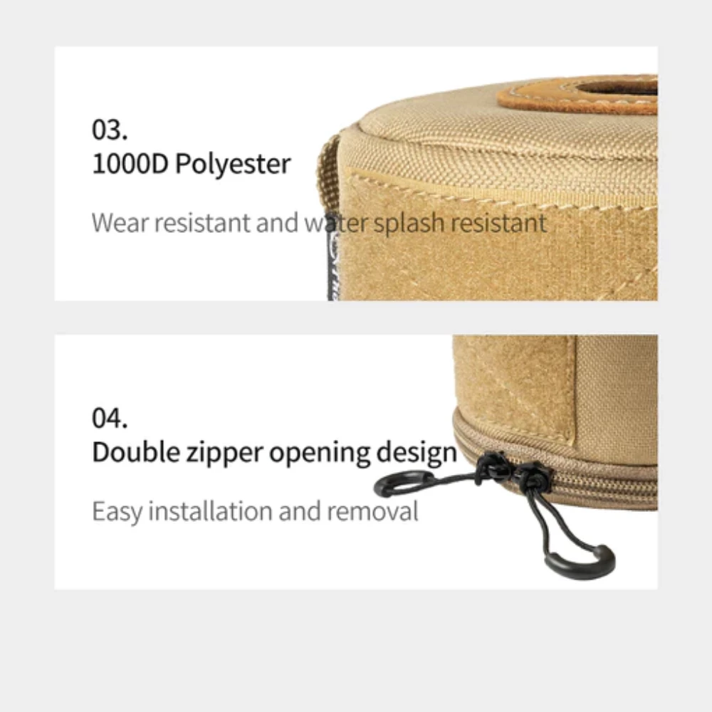 Thous Winds 230g G2 Tactical Gas Canister Set - Black - Image 5