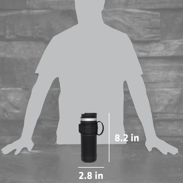 Stanley Legacy Neverleak Travel Mug 16oz - Foundry Black - Image 5