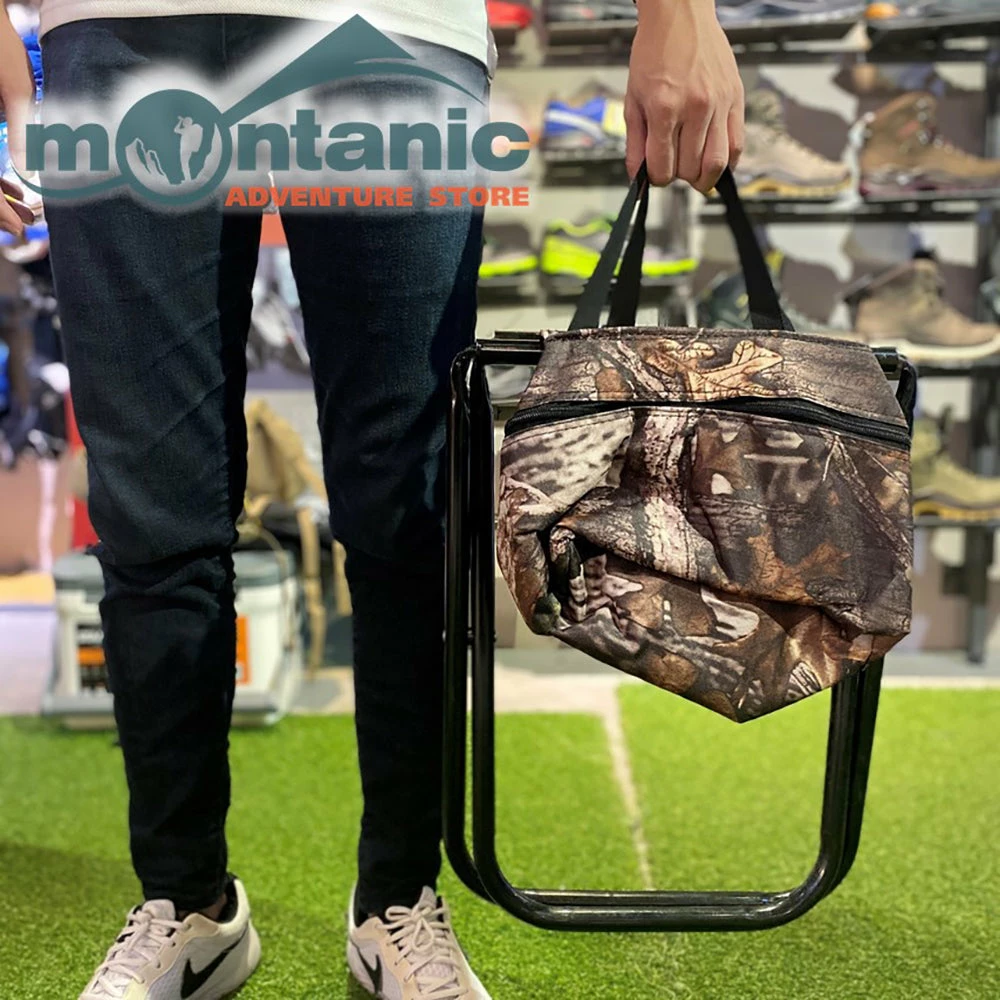 Caribee Fold Up Stool With Cooler - Image 3