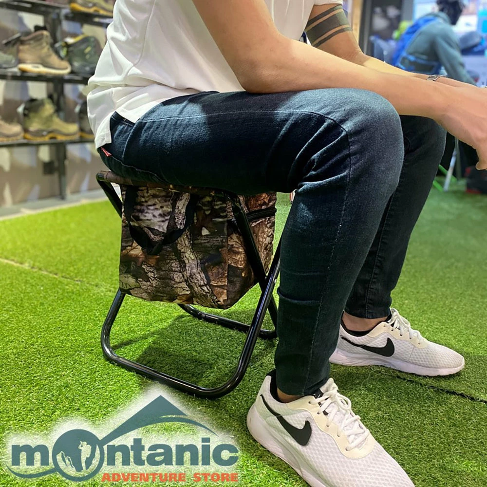 Caribee Fold Up Stool With Cooler - Image 5