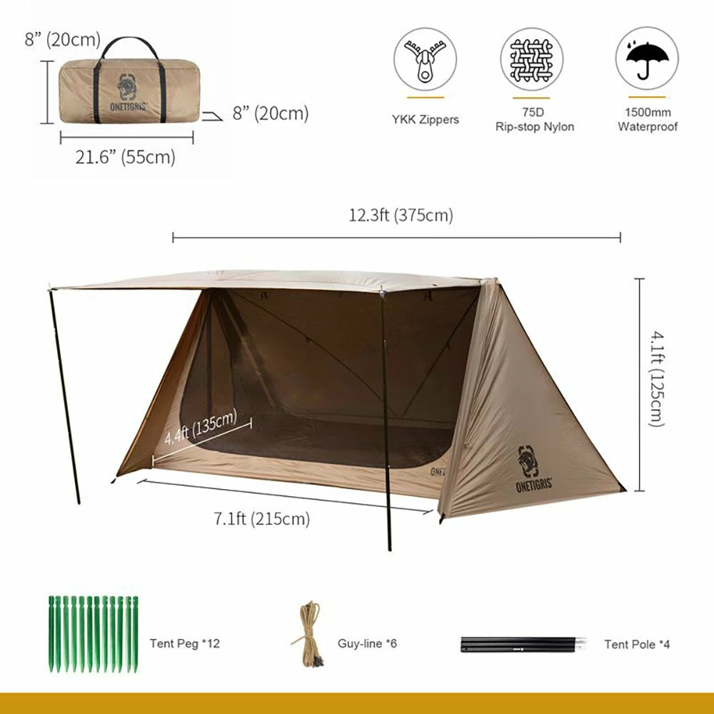 OneTigris Outback Retreat Camping Tent - Image 4