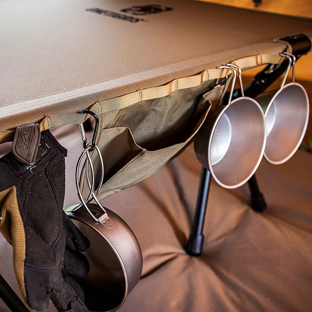 OneTigris Outdoor Foldable Camp Bed - Black - Image 6