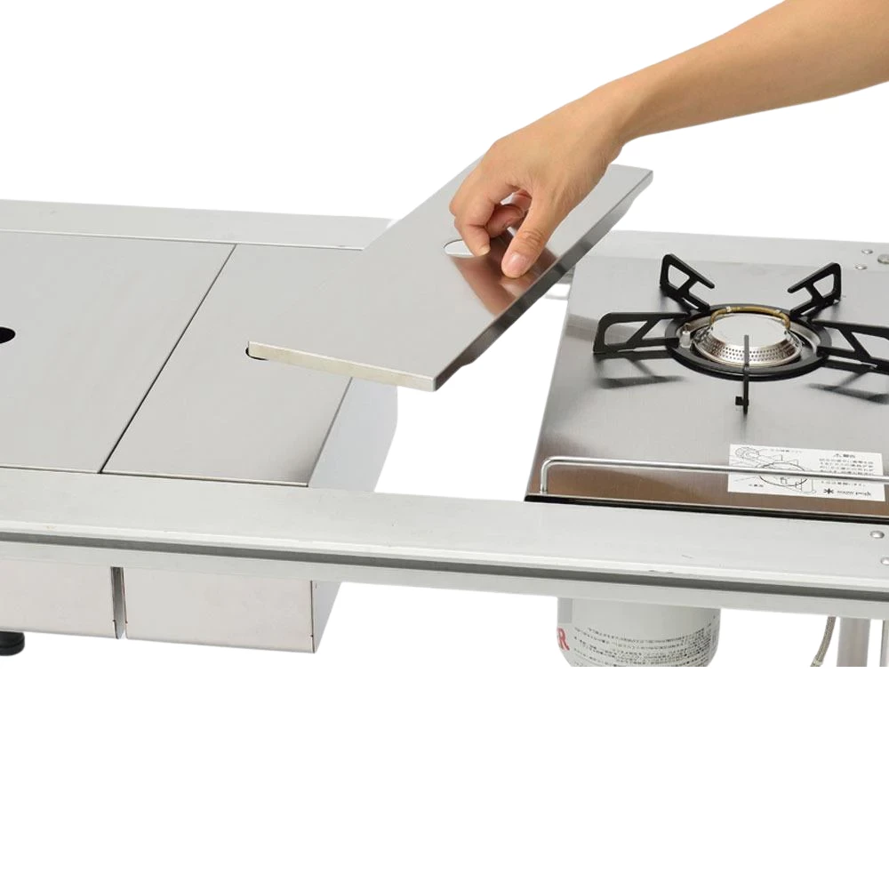 Snow Peak Stainless Box Half Unit - Image 2