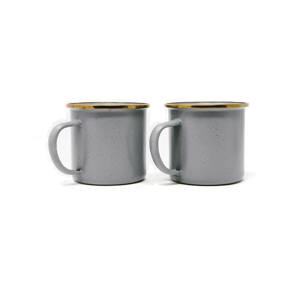 Barebones Enamel Espresso Cup - Set Of 2 - Image 5