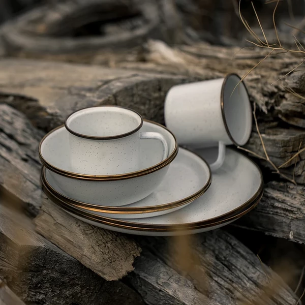 Barebones Enamel Cup - Set Of 2 - Image 12