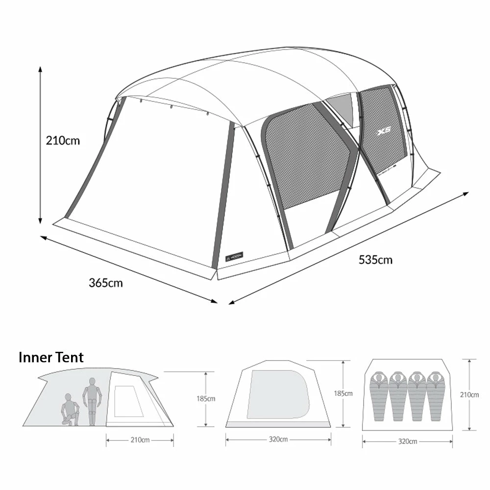 KZM New X-5 Tent - Image 7