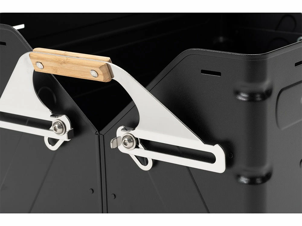 Snow Peak Stacking Shelf Container 50 Black Limited Edition - Image 6