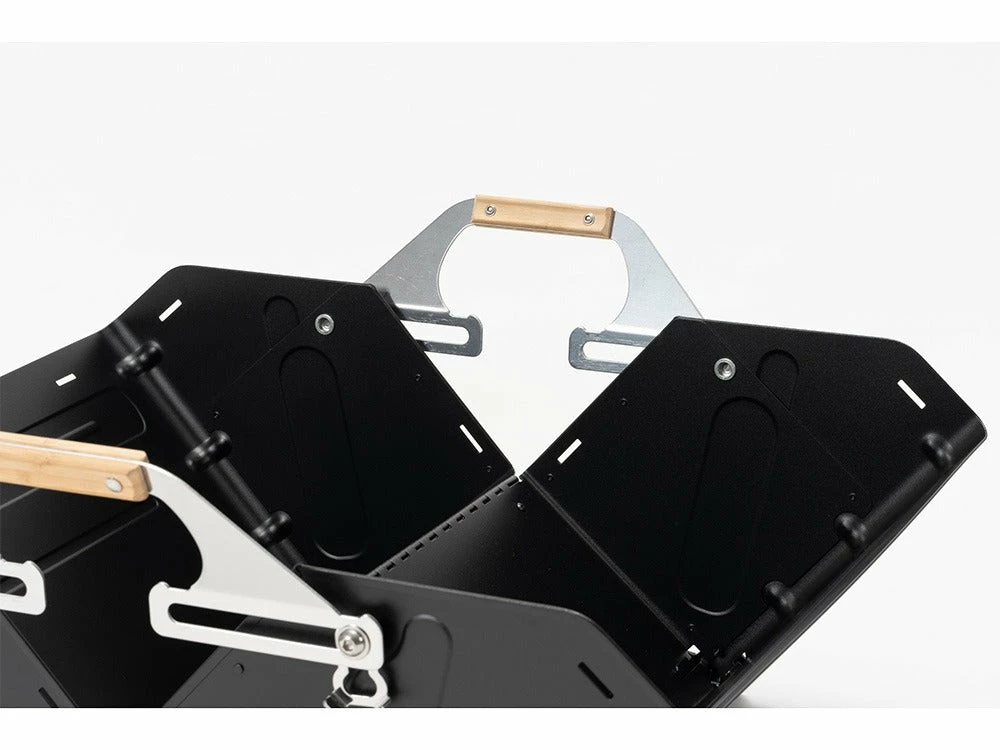 Snow Peak Stacking Shelf Container 50 Black Limited Edition - Image 8