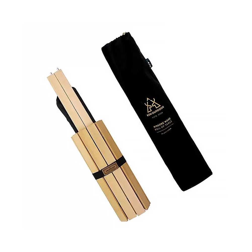 KZM Winsome Wood Roll Up Table - Image 2