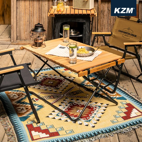 KZM Winsome Wood Roll Up Table - Image 5