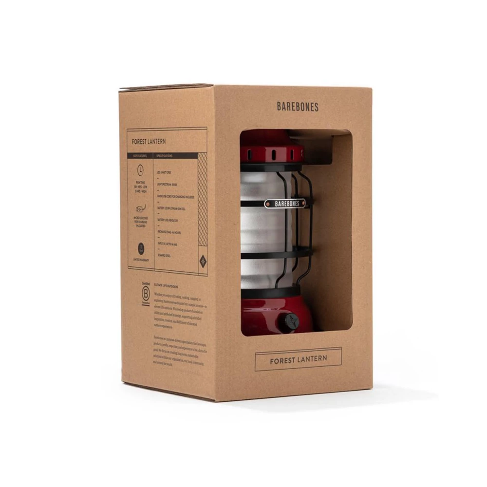 Barebones Forest Lantern Red - Image 4