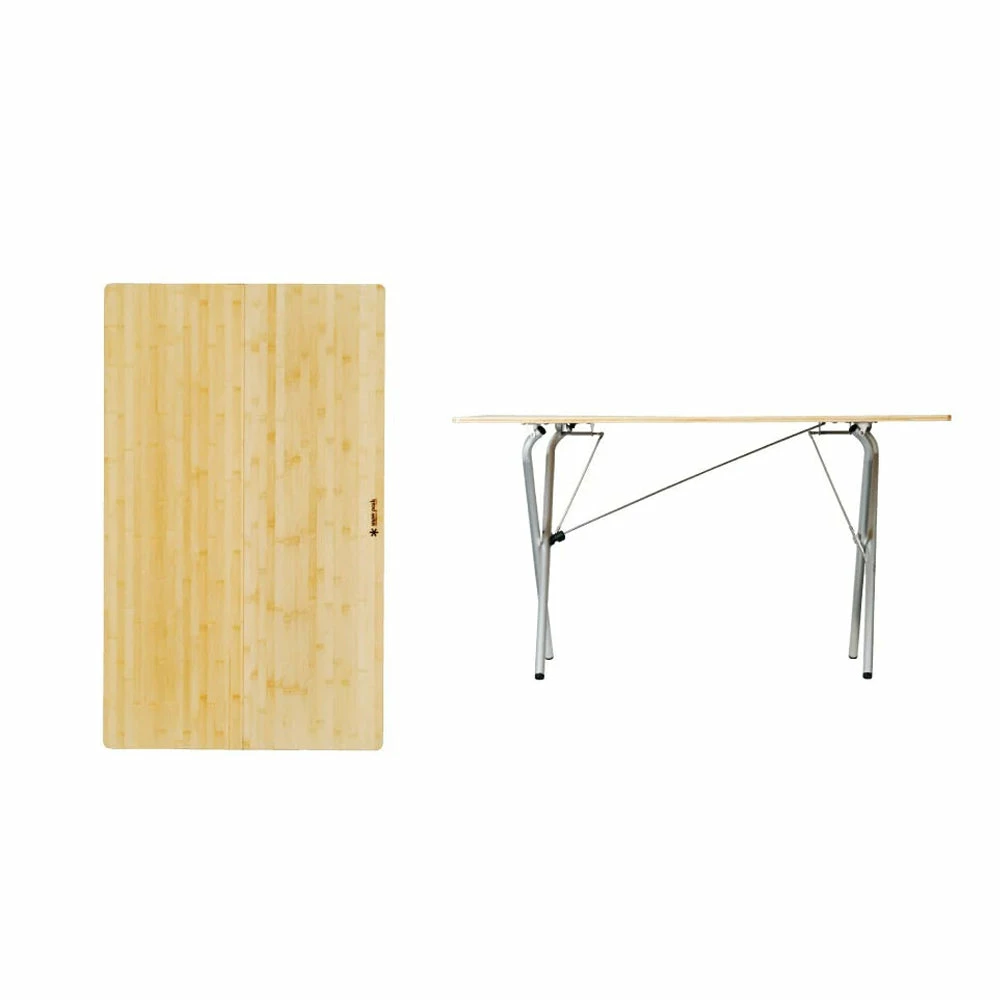 Snow Peak Single Action Table Long, Bamboo Top - Image 2