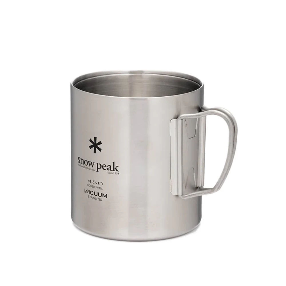 Snow Peak Stainless Vacuum Double Wall 450 Mug - Image 2