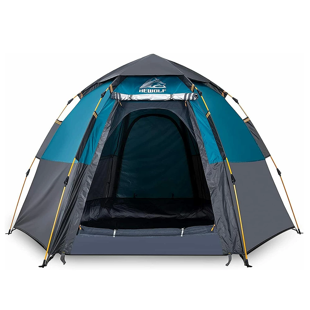 Hewolf 3-5 Person Automatic System Large Outdoor Camping Tent - Image 2