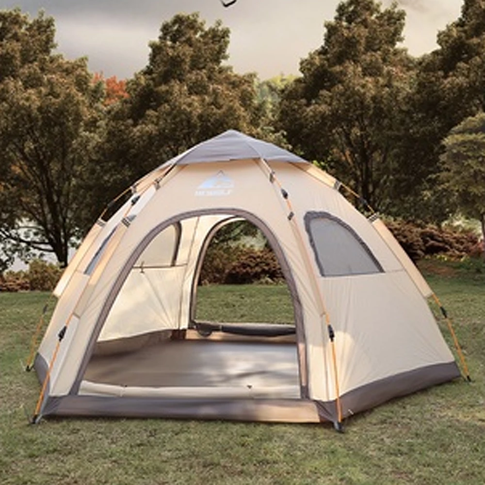 Hewolf 3-5 Person Automatic System Large Outdoor Camping Tent - Image 12
