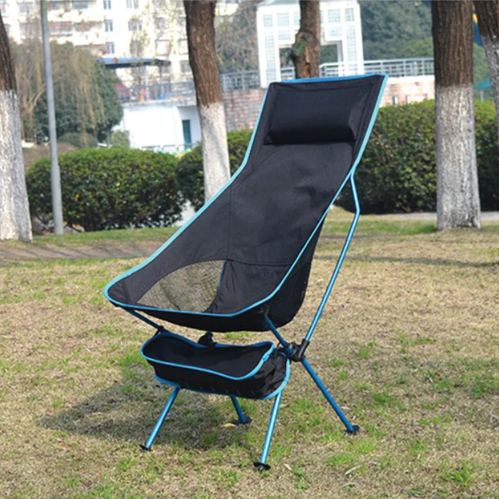 Camp Leader Portable Camping Moon Chair High Back - Image 5