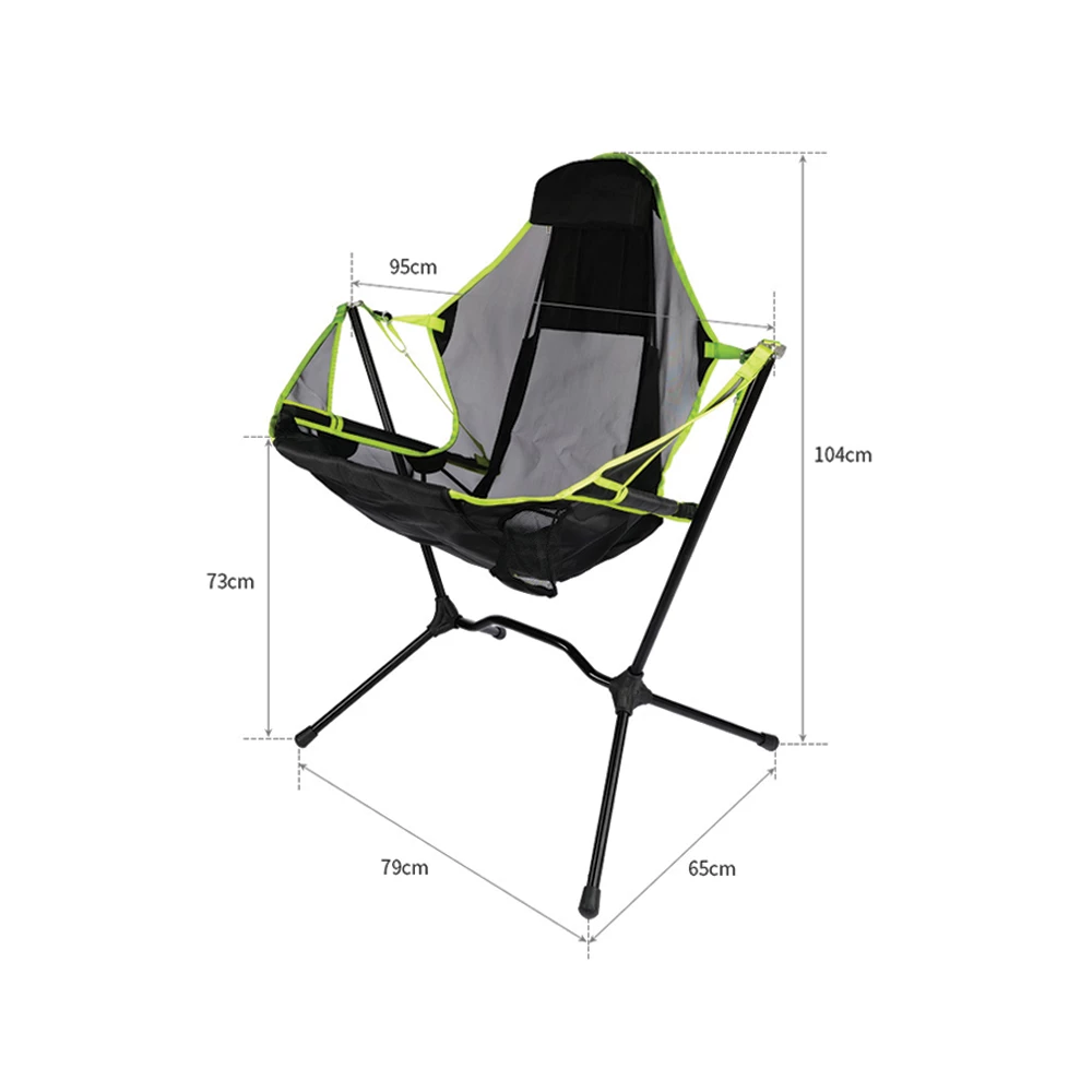 Camp Leader Outdoor Portable Lounge Chair - Image 2
