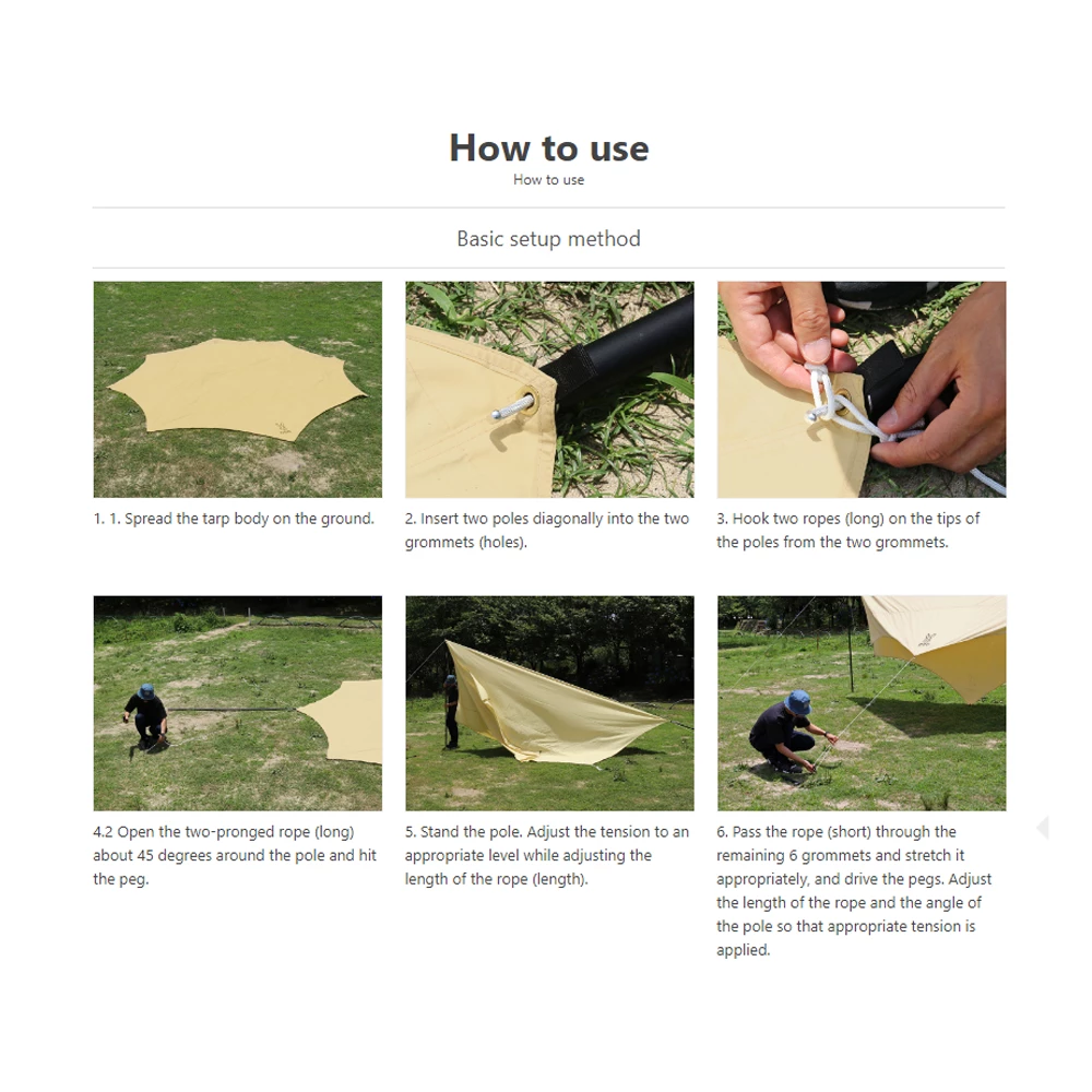 DoD Okura Tarp - Black - Image 8