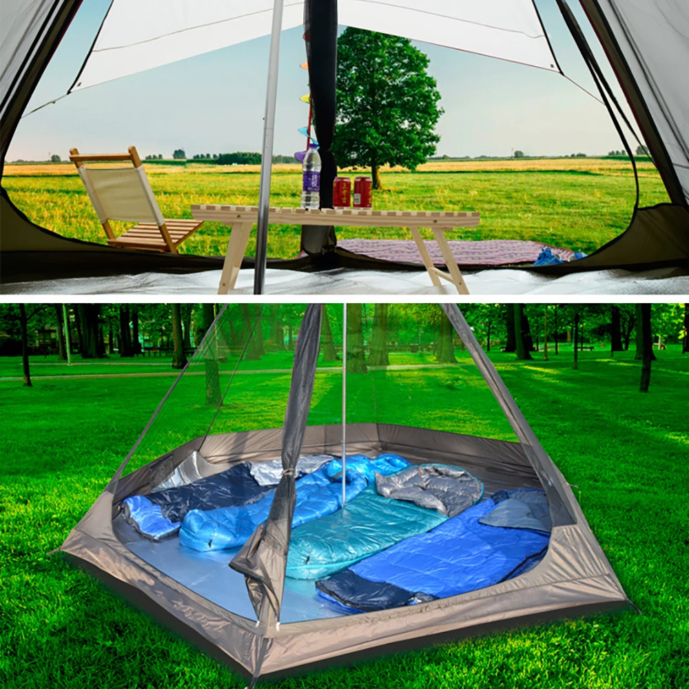 Vidalido Cone Teepee Tent - Black - Image 5