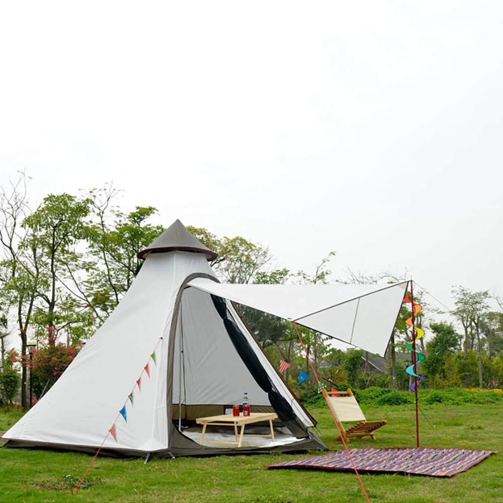 Vidalido Cone Teepee Tent - Black - Image 6