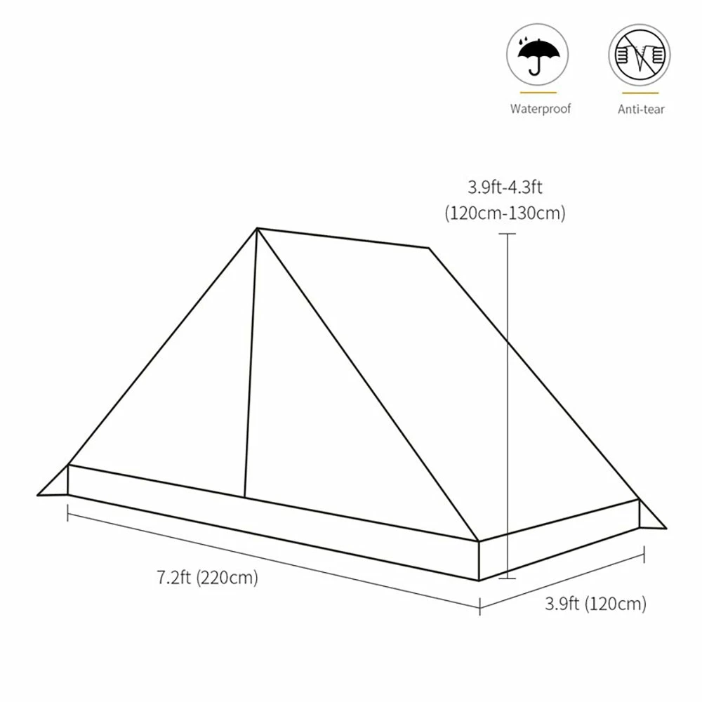 OneTigris Tangram UL Double Tent - Image 5