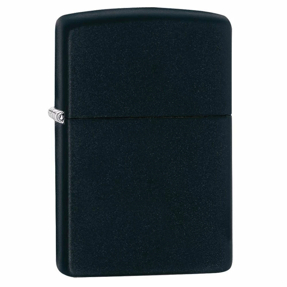 Zippo 218 Classic Matte Black - Refillable Windproof Lighter - Image 3