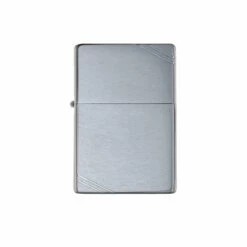 Zippo 230 Brushed Chrome Vintage With Slashes - Refillable Windproof Lighter