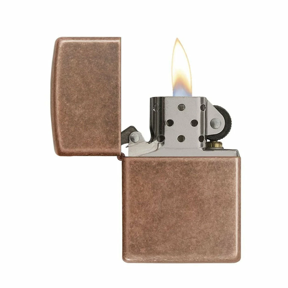 Zippo 301FB Antique Copper - Refillable Windproof Lighter - Image 2